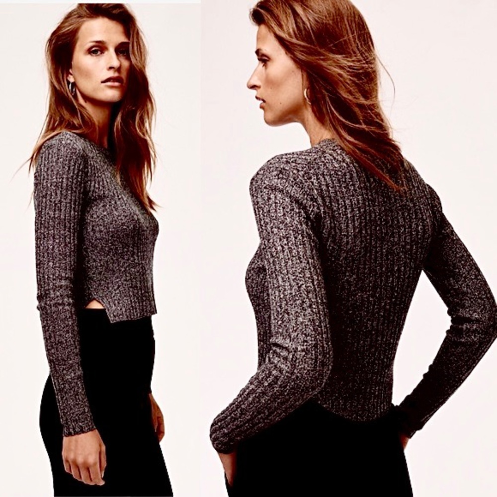Cropped sweater - Picture 2 of 3